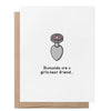 Grußkarte „Diamonds Are a Girl’s Best Friend“ – Freche Karte – ProudYou