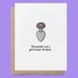 Grußkarte „Diamonds Are a Girl’s Best Friend“ – Freche Karte – ProudYou