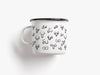 Tasse aus Emaille / DICKe Freunde - Love-Union.de