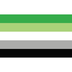 Pride Flagge Aromantisch (Aromantic) – 90 × 150 cm – ProudYou