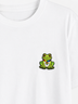 Frosch Patch mit Regenbogen-Halsband – Pride Aufnäher zum Aufbügeln – ProudYou