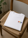 Handmade Shirts | "Love is Love" Oversize Bio-Baumwoll T-Shirt mit Stickmotiv – ProudYou