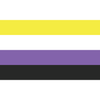 Pride Flagge Nicht-binär (Non-Binary) – 90 × 150 cm – ProudYou