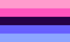 Pride Flagge Omnisexuell (Omnisexual) – 90 × 150 cm – ProudYou