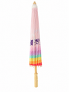 Pride Sonnenschirm „Visible. Proud. United.“ – Bambus, Rosa – ProudYou