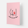 Spank You Very Much Grußkarte by Kaart Blanche