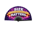 XXL Pride Fächer "Size Matters" – 68 cm Handfächer mit Bambusrippen & lautem Klack-Effekt – ProudYou