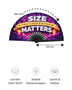 XXL Pride Fächer "Size Matters" – 68 cm Handfächer mit Bambusrippen & lautem Klack-Effekt – ProudYou