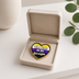 Exklusiver Non-Binary Herz Pin „Too cute to be straight“ – Gold-Edition – ProudYou